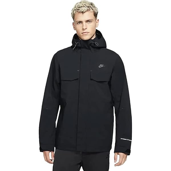 Nike Sportswear Storm-FIT ADV Men's M65 Shell Jacket, Black/Dark